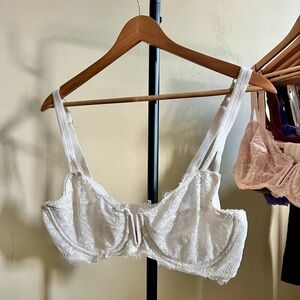 Auden Women's Lace Unlined Balconette Bra 40C